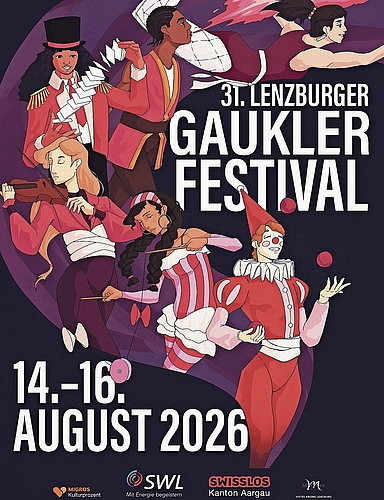 Das Plakat, geschaffen vom Lenzburger Luc Iten. Illustration: Luc Iten