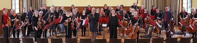 <em>Traten für ein Konzert gemeinsam auf:</em> Das Regionale Jugendorchester Lenzburg und Le Corde Suonanti. Foto: zvg