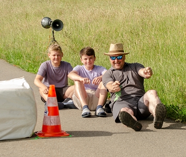 <em>Trockentraining: </em>Das Team aus dem Zürcher Weinland hatte viel Spass in Veltheim.
