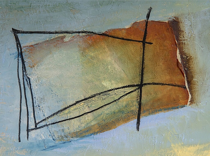 <em>Ungewohntes entdecken:</em> Werk von Ursula Schneider. Foto: zvg