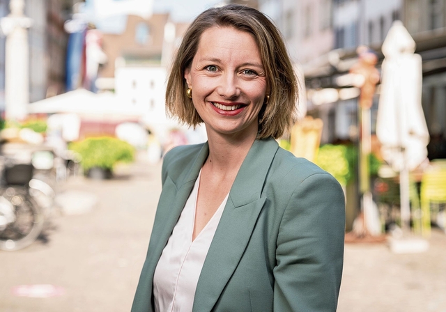 Mit ihr ist die Mitte zurück im Stadtrat: Christina Bachmann-Roth.Foto: Andrea Zahler