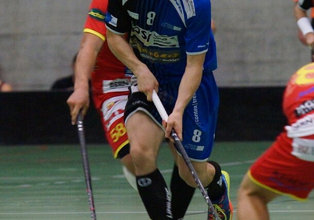 <em>Der «junge Wilde»:</em> Eigengewächs Adrian Keusch im Vorwärtsgang. Foto: Ruedi Burkart