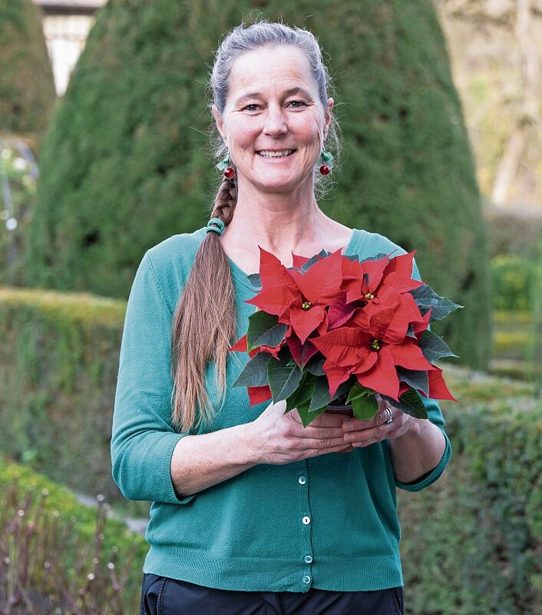 Gärtnerin auf Schloss Wildegg:Tanya van der Laan. Foto: Pascal Meier/MA