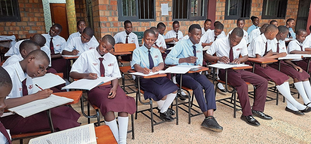 Die Beatrice Secondary School Kyankwanzi (BSSK) wird gegenwärtig von rund 358 Schülerinnen und Schülern besucht. Foto: zvg