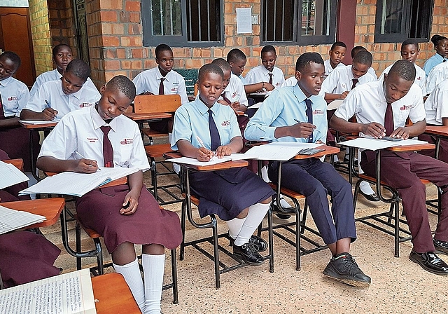 Die Beatrice Secondary School Kyankwanzi (BSSK) wird gegenwärtig von rund 358 Schülerinnen und Schülern besucht. Foto: zvg