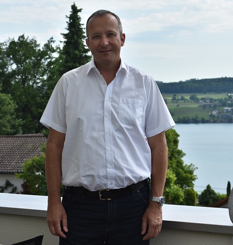 <em>Ein Haus am See war immer sein Traum:</em> Neo-Gemeinderat Stephan Läuchli. Foto: lh