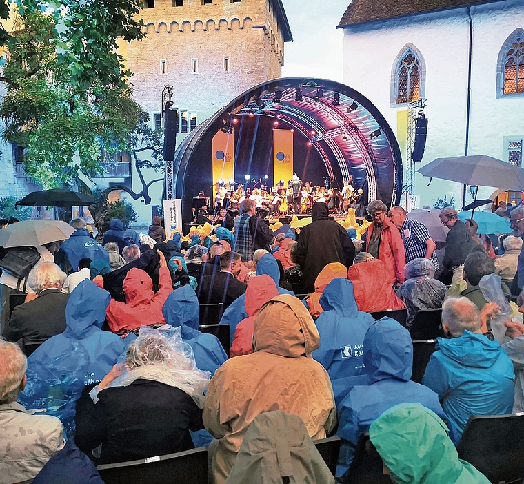 Die Lenzburgiade kommt auch in diesem Jahr zurück aufs Schloss.Foto: Fritz Thut