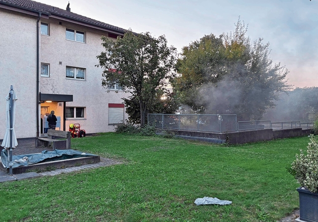 Mehrere Mehrfamilienhäuser teilen sich die Tiefgarage.Foto: Kapo