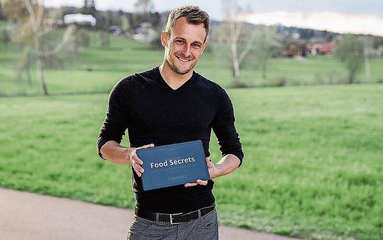 Hat vor Kurzem die Smartphone-Applikation «Food Secrets» auf den Markt gebracht: Der Lenzburger Marcel Schürmann. Foto: zvg