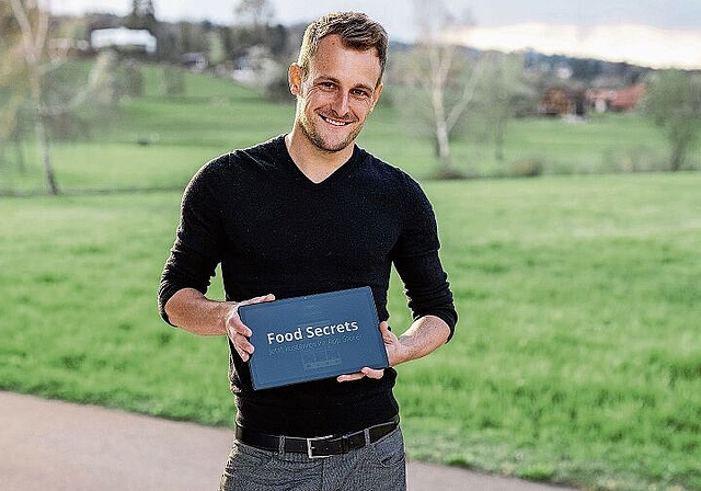 Hat vor Kurzem die Smartphone-Applikation «Food Secrets» auf den Markt gebracht: Der Lenzburger Marcel Schürmann. Foto: zvg