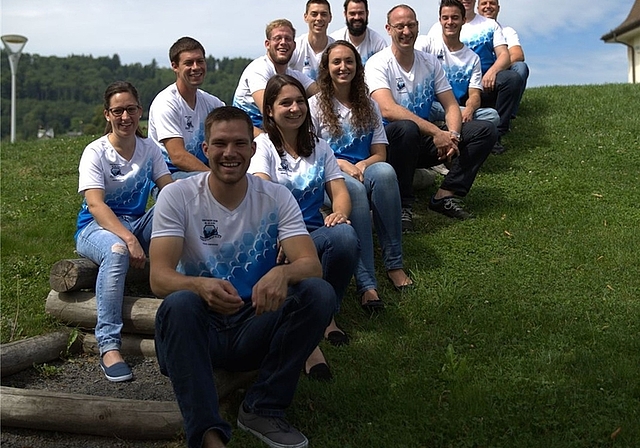Sind seit drei Jahren am Organisieren: Das Organisationskomitee vom Kreisturnfest Dintikon 2018. Foto: zvg