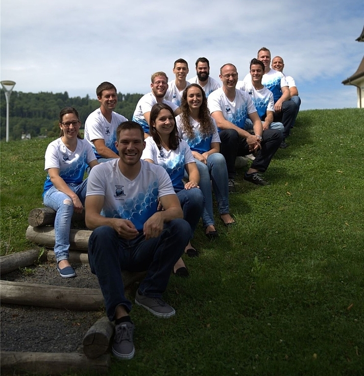 Sind seit drei Jahren am Organisieren: Das Organisationskomitee vom Kreisturnfest Dintikon 2018. Foto: zvg