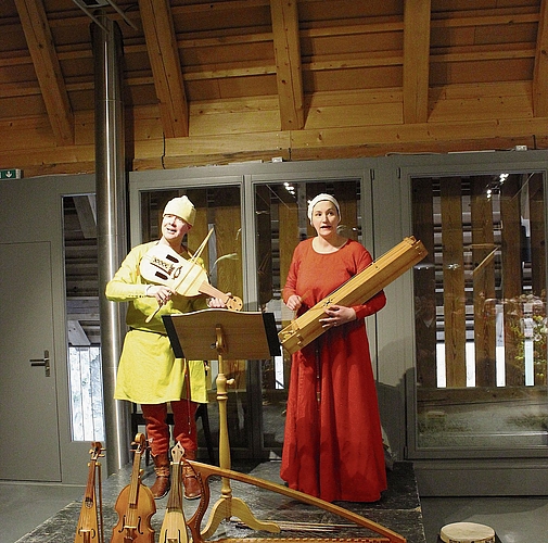 Mittelalter-Spiellüt.Foto: DHu