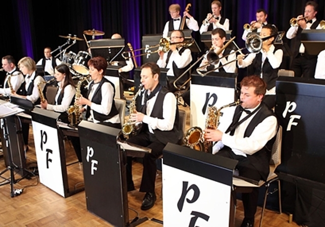 Die Pig Farmers Big Band spielt am kommenden Sonntag in der Kirche Othmarsingen. Foto: zvg
