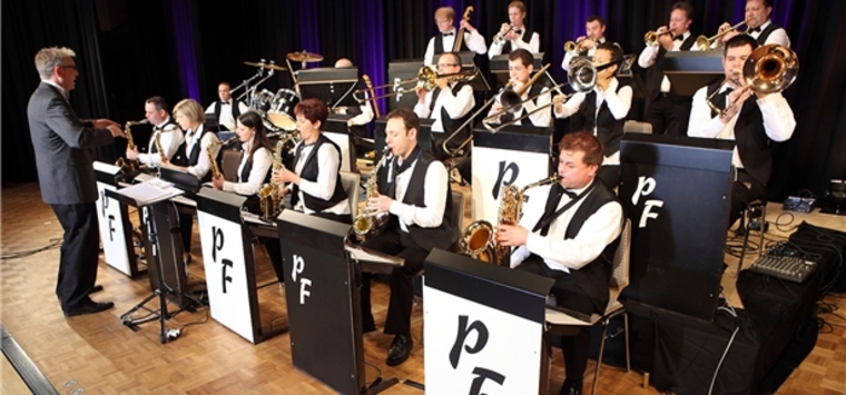 Die Pig Farmers Big Band spielt am kommenden Sonntag in der Kirche Othmarsingen. Foto: zvg