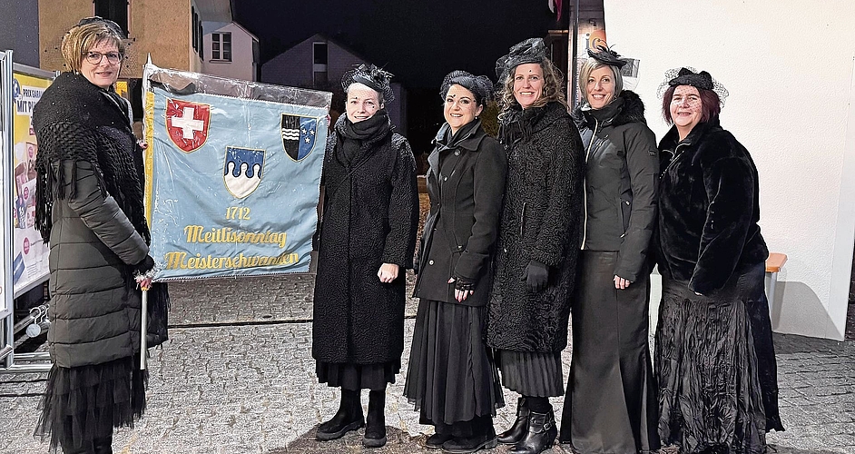 Vorstand der Meitli-Vereinigung Meisterschwanden.Foto: Verena Schmidtke