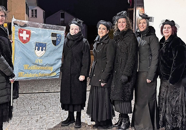Vorstand der Meitli-Vereinigung Meisterschwanden.Foto: Verena Schmidtke