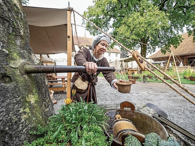 Schloss Hallwyl:  Leben wie im Mittelalter lautete hier das Motto. Foto:zvg
