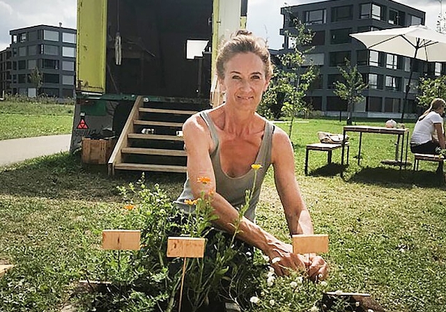 <em>Einladung zum Wohlfühlen:</em> «Teegarten»-Projektleiterin Prisca Keel.