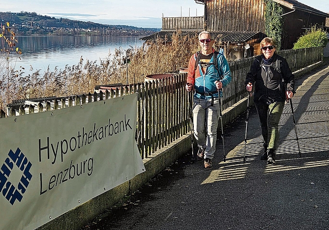 Sportlich etwas Gutes tun mit den Hallwilersee-Hikers.Foto: zvg