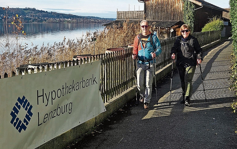 Sportlich etwas Gutes tun mit den Hallwilersee-Hikers.Foto: zvg