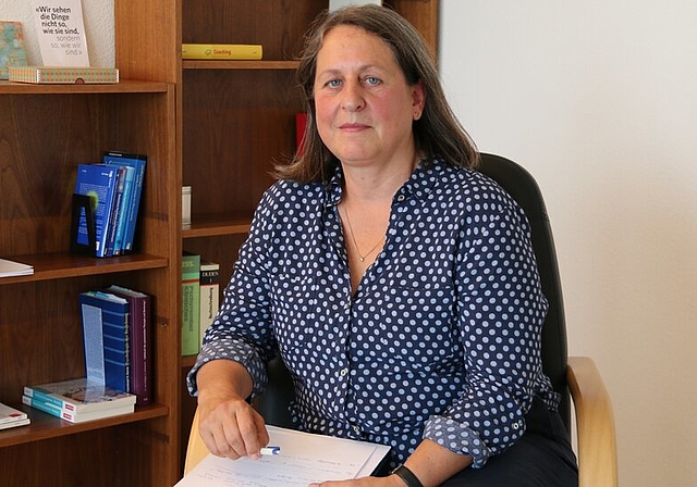 Praxisfrau mit solider theoretischer Basis: Das ist die neue Stellenleiterin der Ökumenischen Eheberatungsstelle Lenzburg-Freiamt-Seetal, Kathrin Eichenberger Bryner.