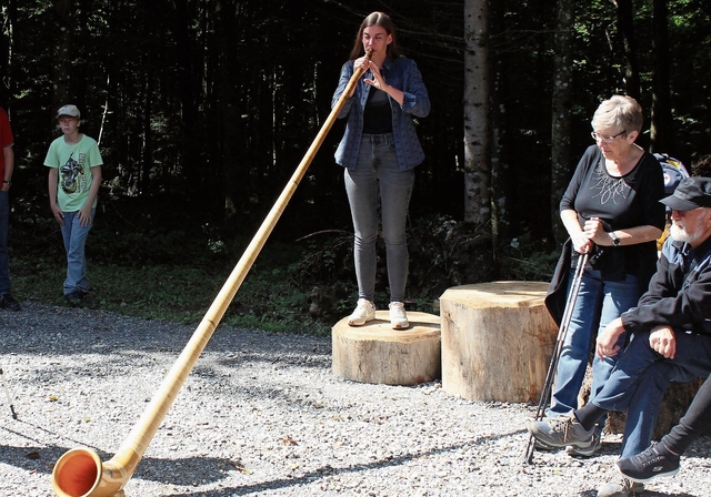 Musik zur Begrüssung.Foto: Alexander Studer