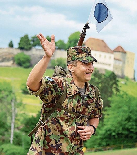 Unter den Teilnehmenden befand sich auch Vizeammann Andreas Schmid.Foto: Romi Schmid