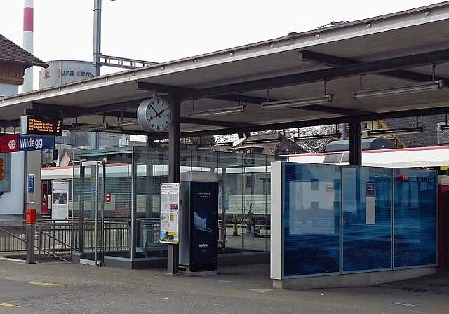 Kriegt ein neues Gesicht: Der Bahnhof Wildegg wird in vielen Bereichen angepasst und verändert. Foto: Deborah Bläuer