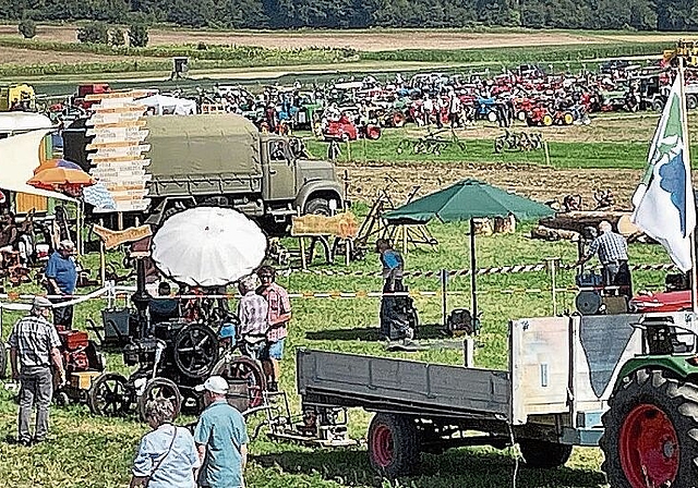 Riesiges Areal: Auf dem weitläufigen Gelände konnten sich die Besucher gut verteilen. Foto: Hanny Dorer
