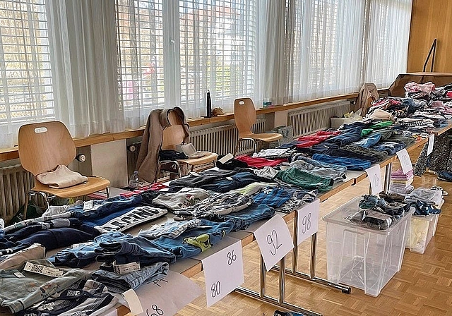 Grossen Anklang fanden die Kleider bei den Besucherinnen und Besuchern.Foto: zvg