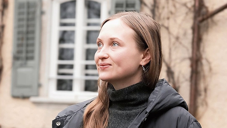 Als Artist in Residence in der Villa Sonnenberg zu Gast: Die Künstlerin Agnieszka Zagraba.Foto: Romi Schmid 