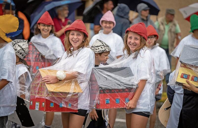 Beste Stimmung: Das trübe Wetter konnte die Laune nicht trüben.Foto: Pino Stranieri