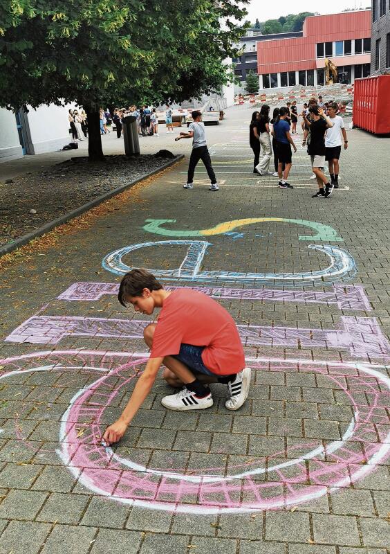 AllesAusserGewöhnlich: Erst noch nur ein Schriftzug, bald gelebtes Motto.Foto: zvg