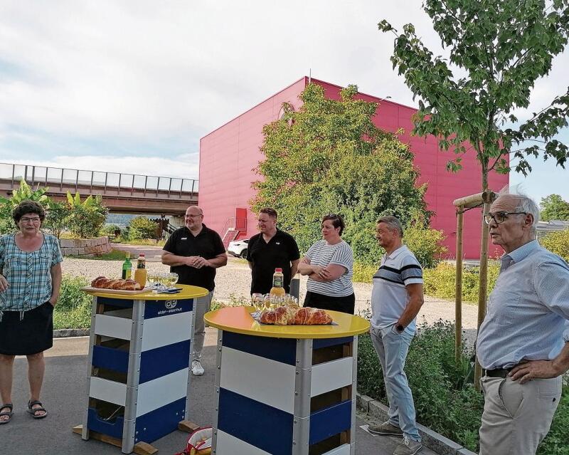 Bei bester Verpflegung wurden die beiden Verbände informiert.Foto: zvg