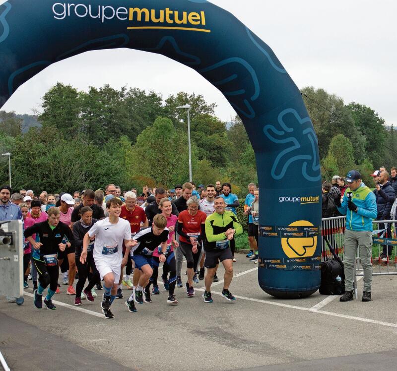 Startschuss: Endlich geht es los.Foto: Verena Schmidtke