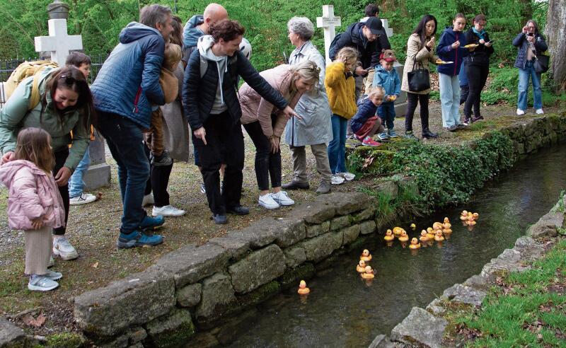 Alle im Entenfieber: Wer schnattert sich zuerst ins Ziel?Foto: Verena Schmidtke