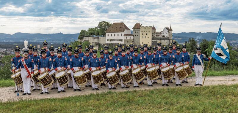 Noch 100 Tage bis sich die Jugend der Tambouren und Pfeifer in Lenzburg messen kann. Foto: Daniel Kühne