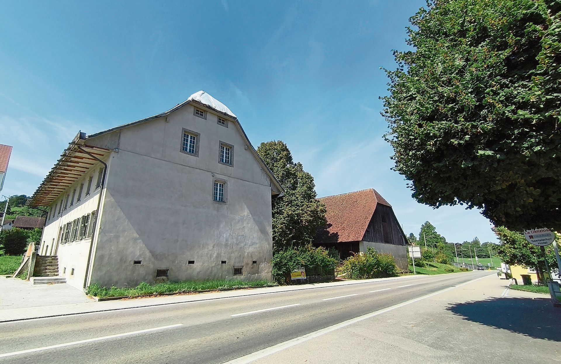 Dem altehrwürdigen Gebäudekomplex wird neues Leben eingehaucht.Foto: Rinaldo Feusi