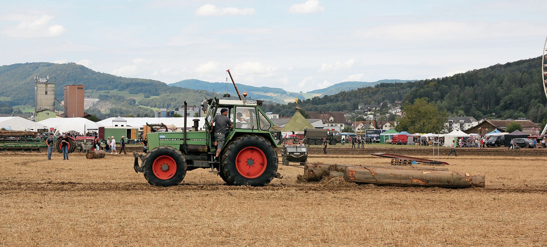 Hier werden gleich drei Stämme gezogen.Foto: Verena  Schmidtke