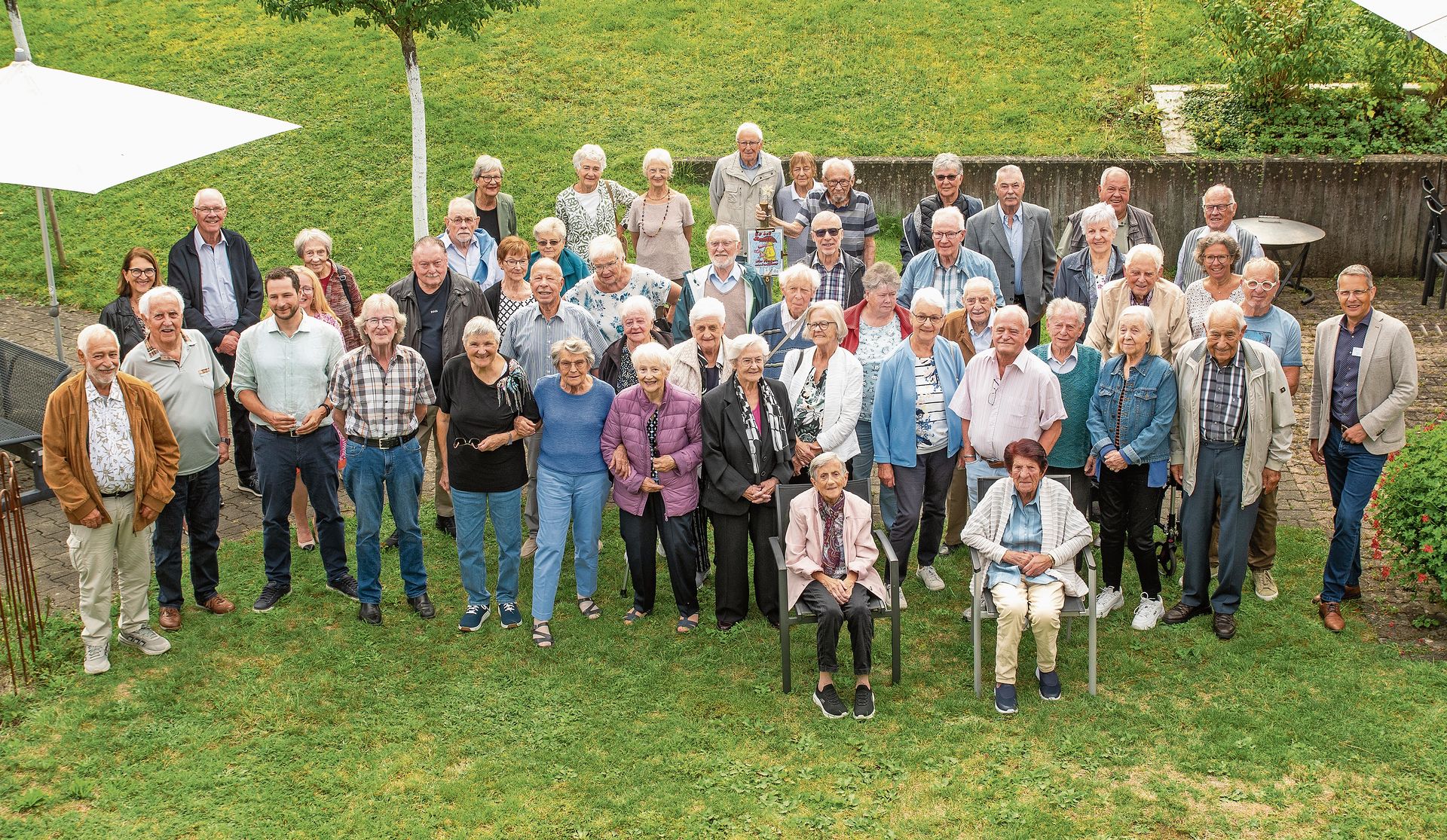 Tolle Stimmung an der fünften Jubilarenfeier im Alterszentrum Am Hungeligraben.Foto: pwi