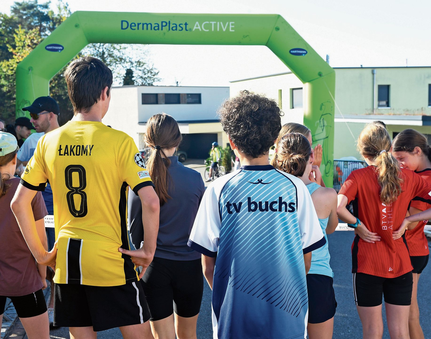 Gespannte Stimmung beim Startbogen.Foto: zvg 