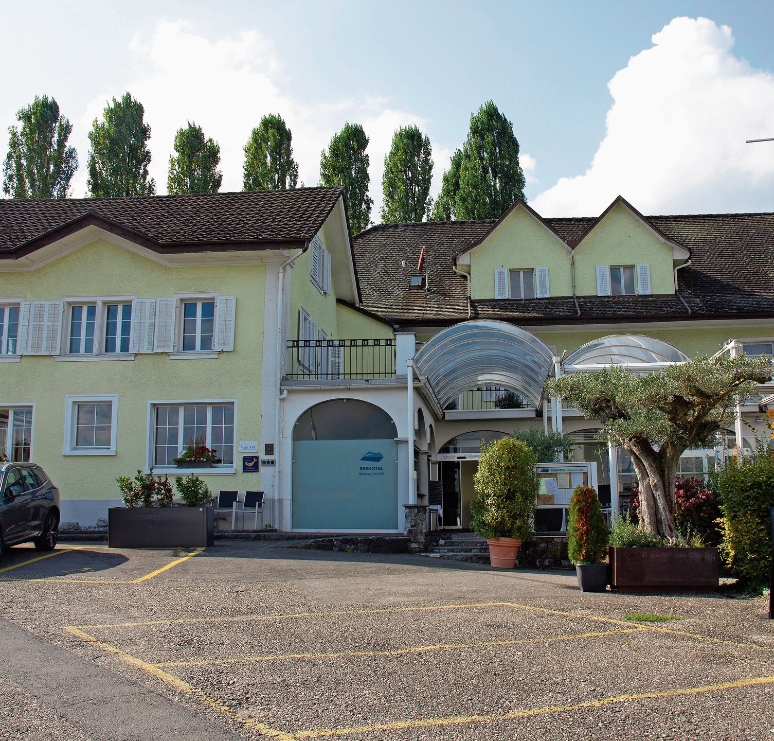 Idyllisch liegt das Seehotel direkt am Hallwilersee.Foto: Verena Schmidtke