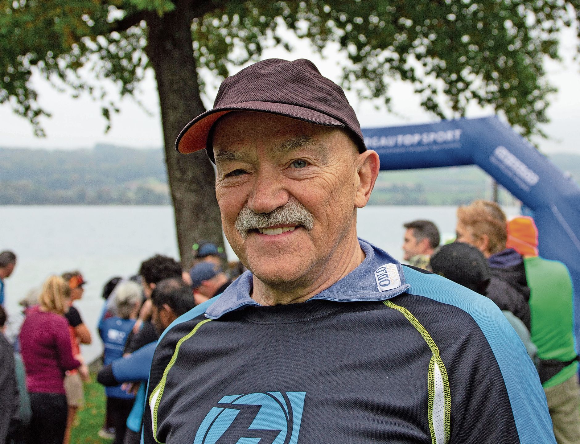 Zum sagenhaften 51. Mal ging Beat Bucher am Lauf an den Start.Foto: Verena Schmidtke