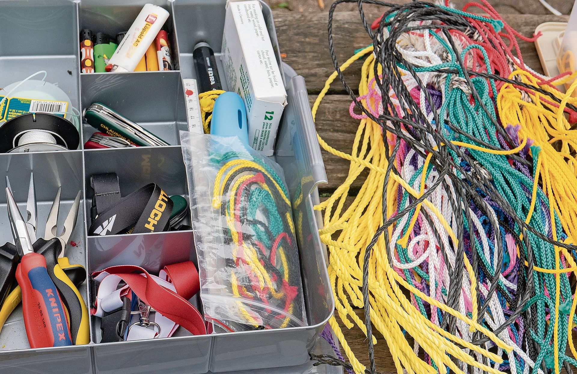 Welche Farbe ist besser? Mit dem richtigen Zwick chlöpft es eindeutig besser. Foto: Peter Winkelmann Welche Farbe ist besser? Mit dem richtigen Zwick chlöpft es eindeutig besser. Foto: Peter Winkelmann