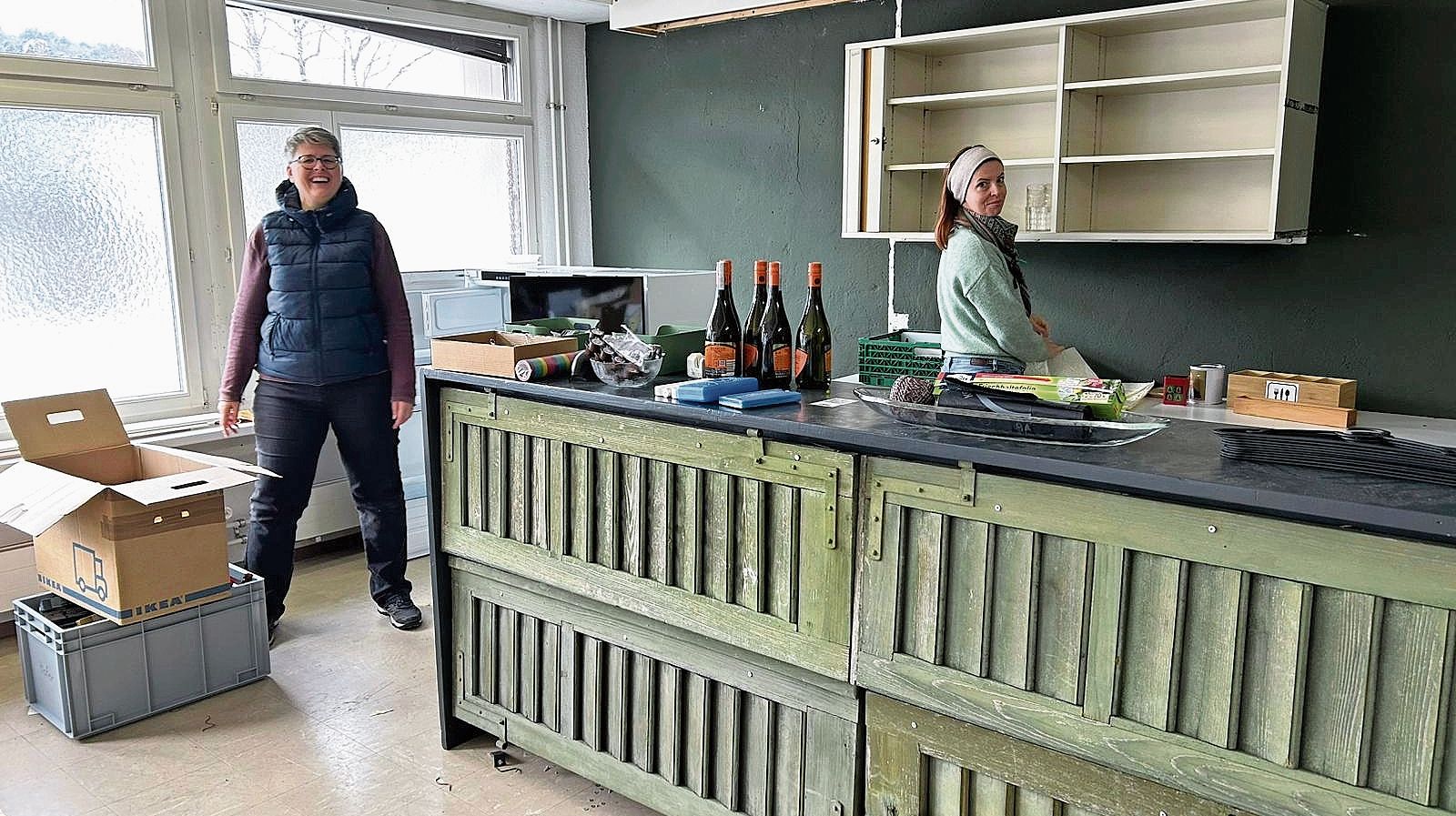 Zwar ohne Räumlichkeiten, aber nicht ohne gute Ideen und gute Laune.Foto: zvg