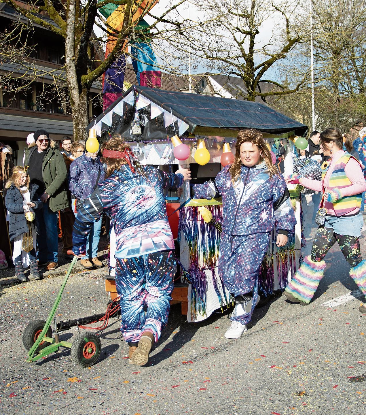 Funkelnd: die Disco-Party.Foto: VSc