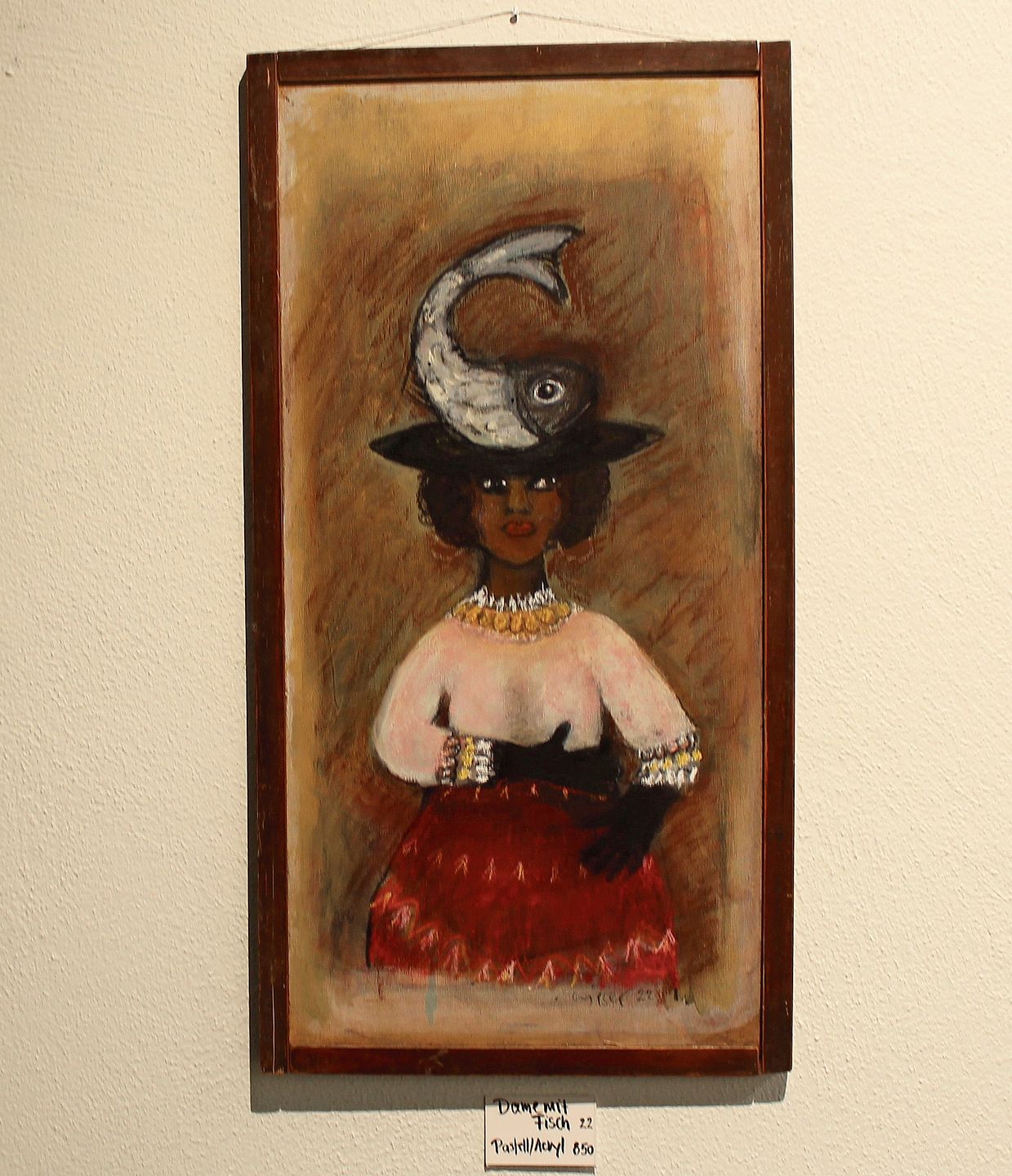 Dame mit Fisch. Foto: Alexander Studer Dame mit Fisch. Foto: Alexander Studer