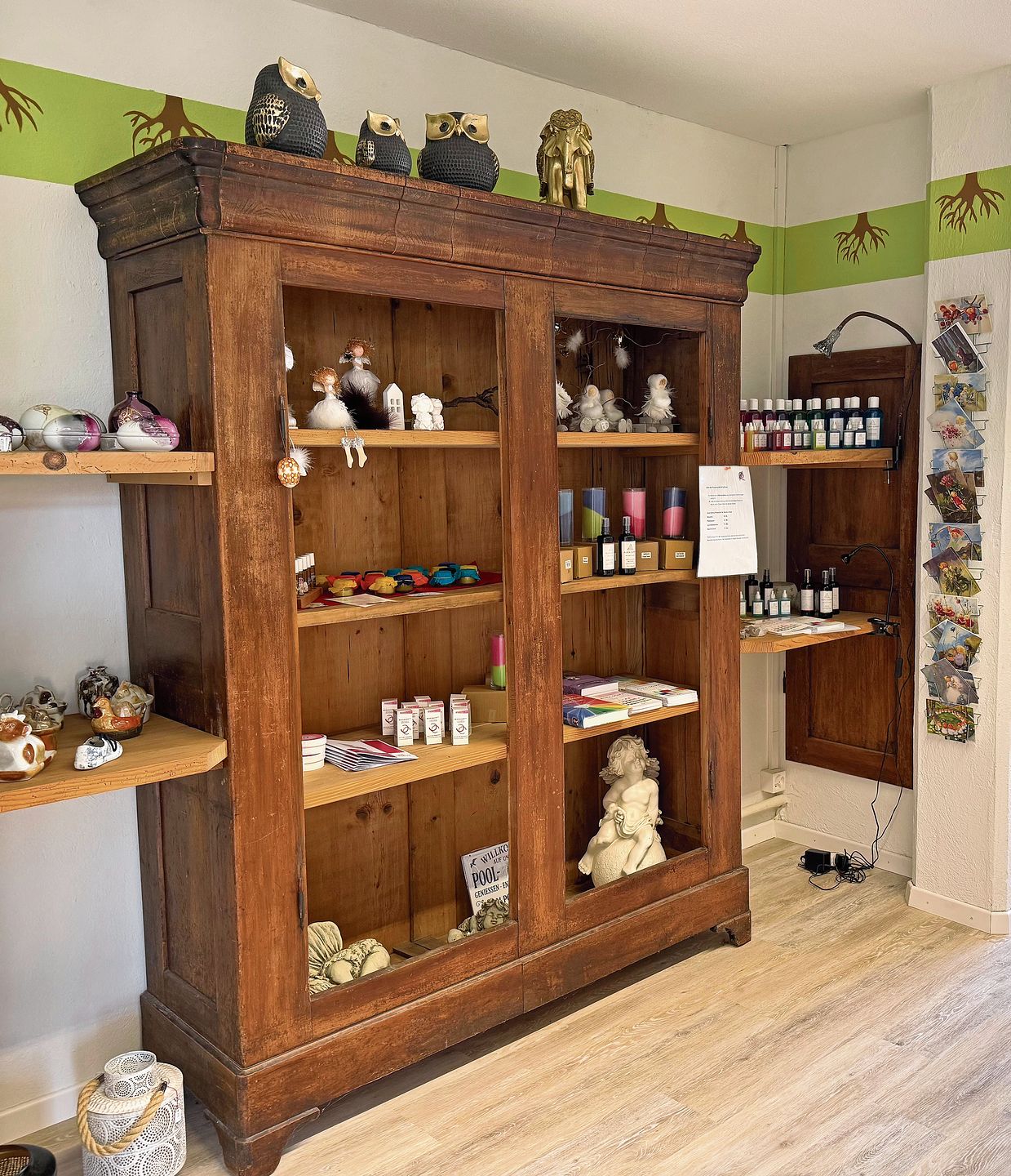 Ein Blick in den Herzwurzel-Shop.Foto: VSc