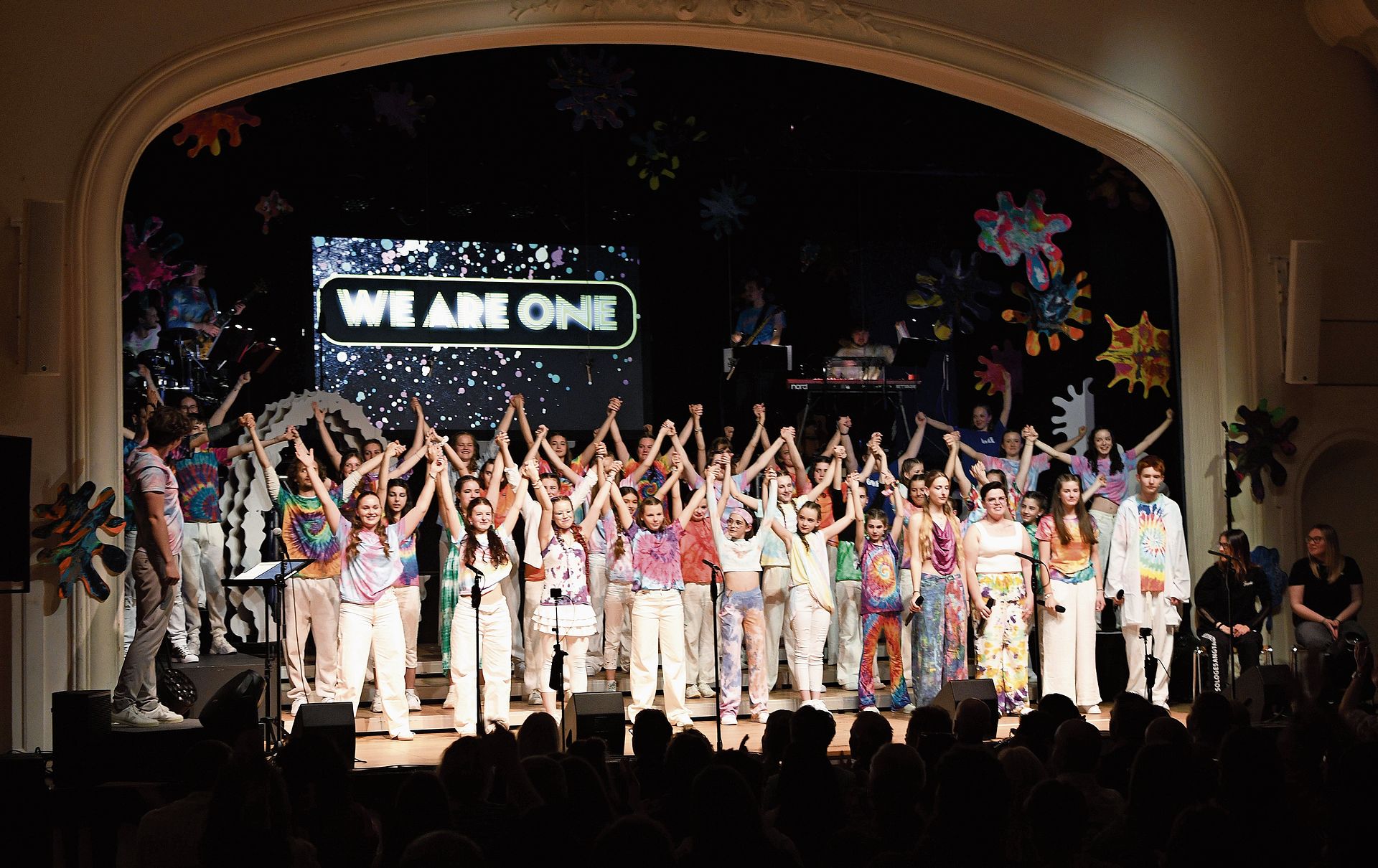 «We are One» war das diesjährige Motto des Seetal-Chors.Foto: Andreas Walker